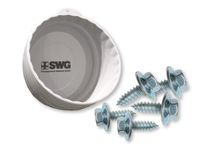 Paket 6kt. Blechschrauben