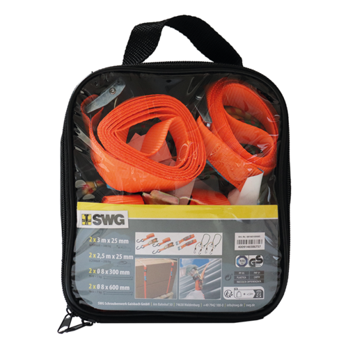 Ladungssicherungs-Set, 8-tlg.